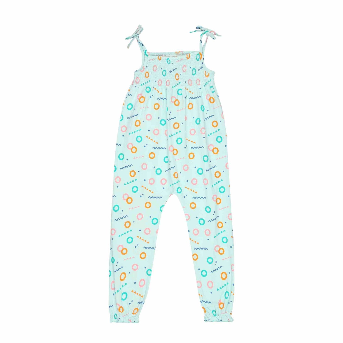 Smocked Jumpsuit - Free Float